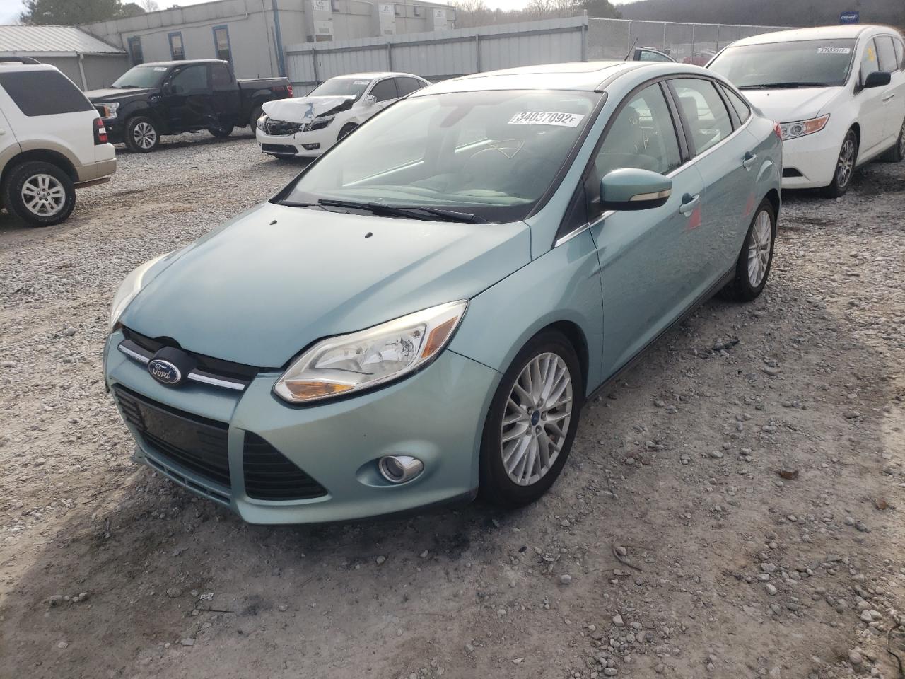 Photo 2 from auction – 2012 FORD FOCUS SEL with VIN 1FAHP3H23CL191248