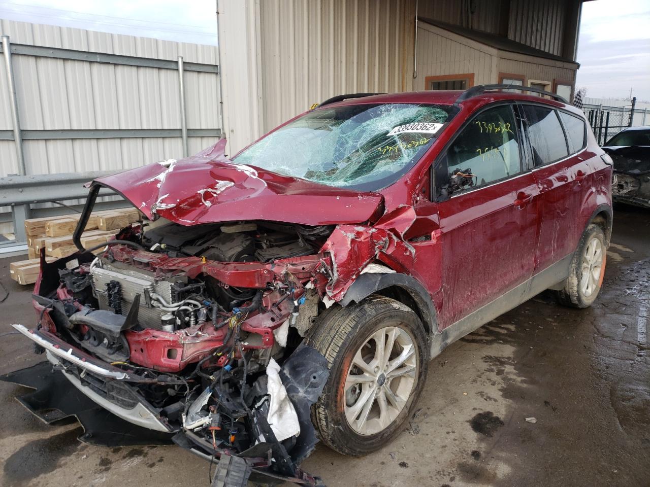 Photo 15 from auction – 2018 FORD ESCAPE SE with VIN 1FMCU9GD6JUB71100