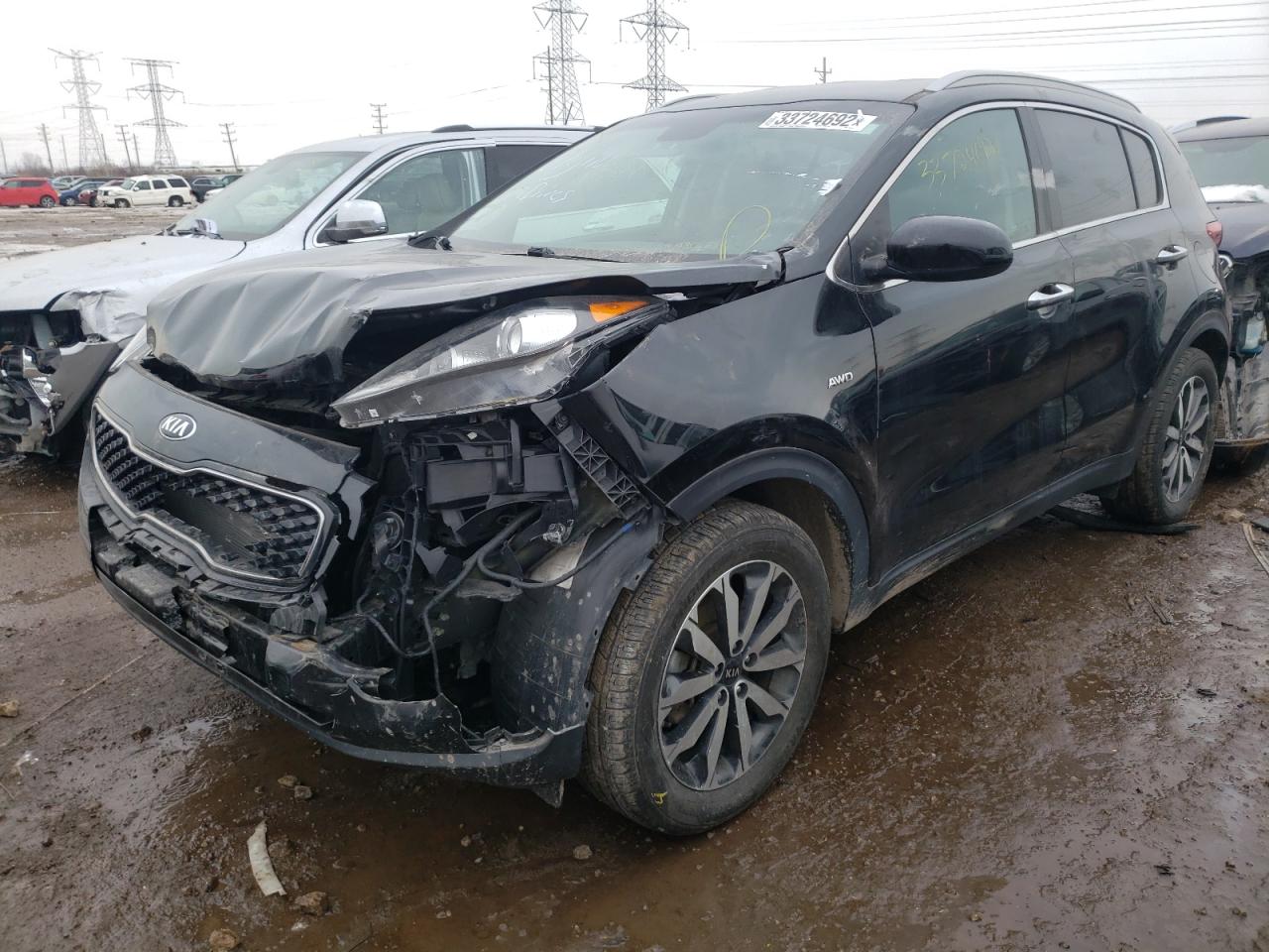 Photo 2 from auction – 2017 KIA SPORTAGE E with VIN KNDPNCAC1H7199556