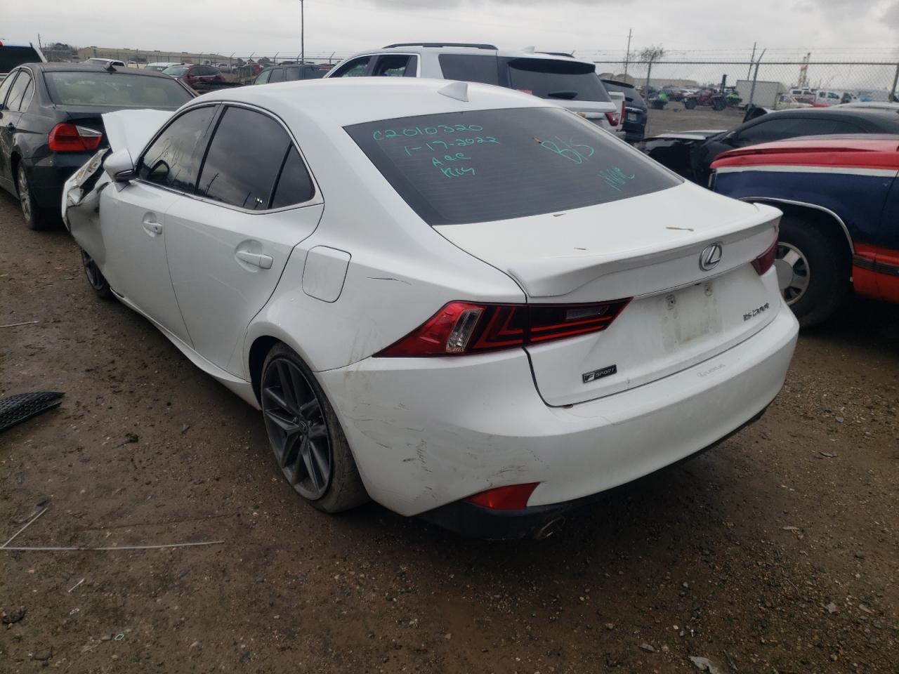 Photo 3 from auction – 2016 LEXUS IS 200T with VIN JTHBA1D22G5007387