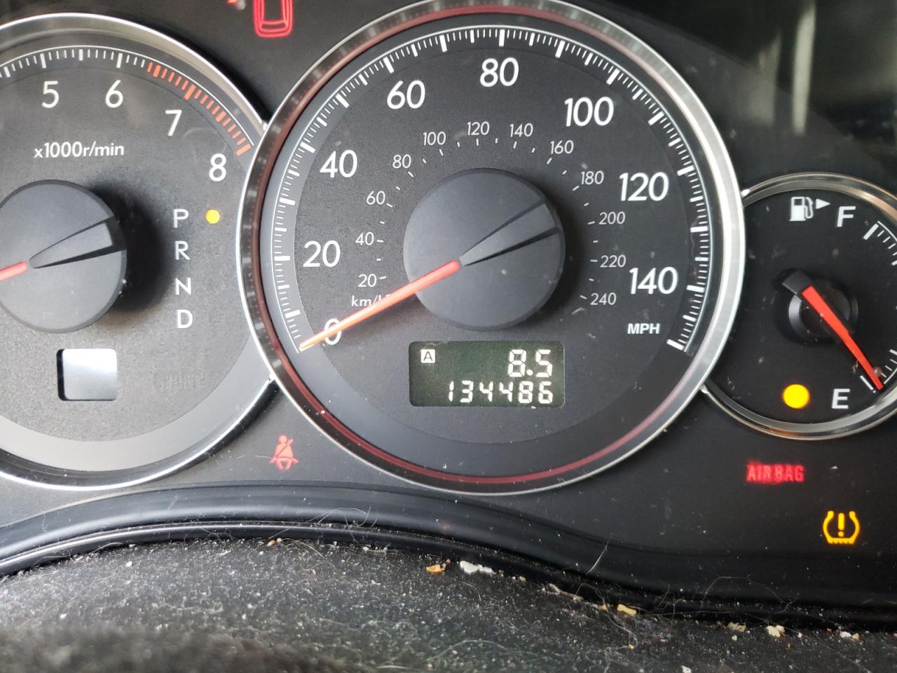 Photo 8 from auction – 2008 SUBARU OUTBACK with VIN 4S4BP61C387330357
