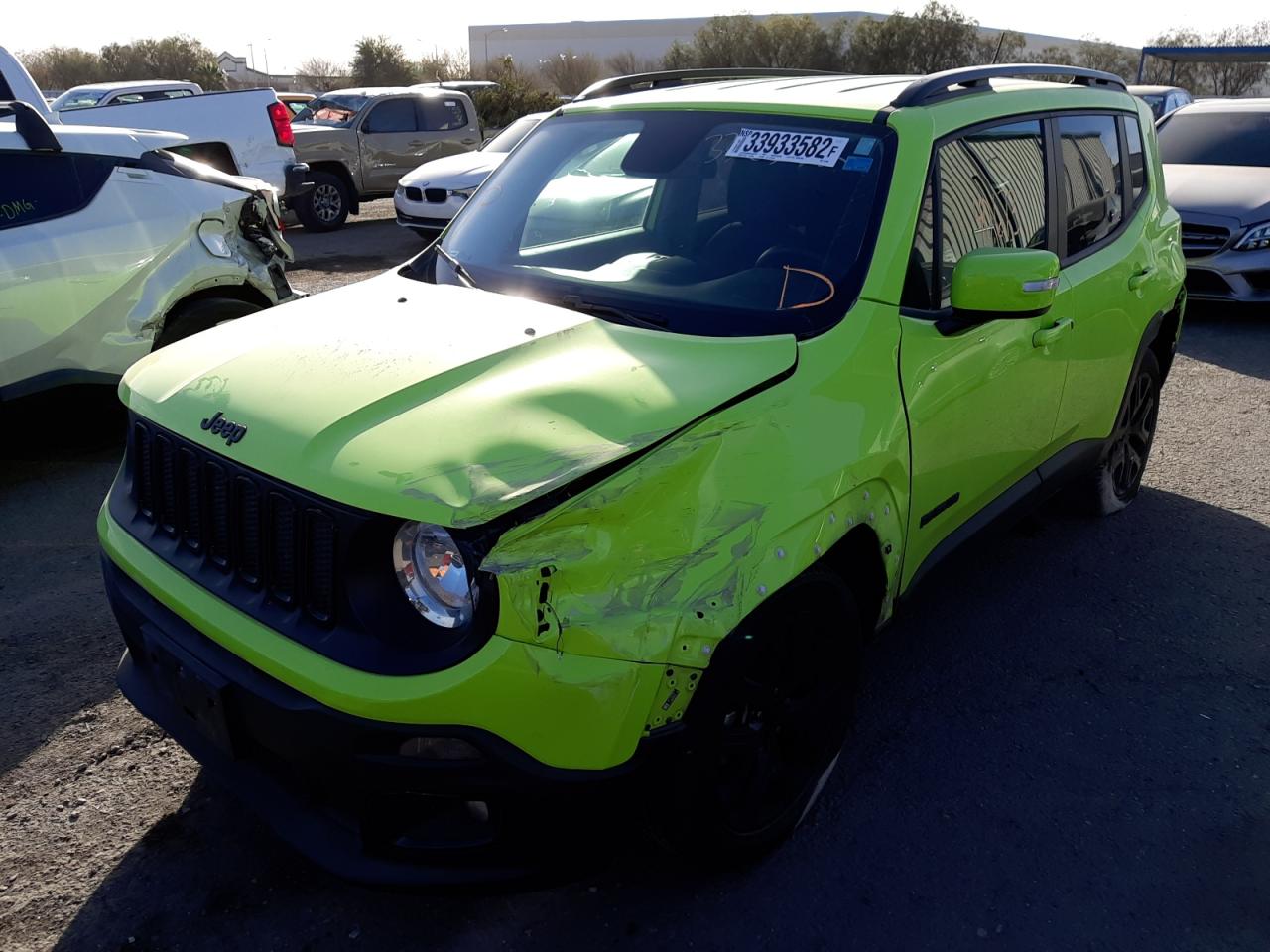 Photo 2 from auction – 2017 JEEP RENEGADE L with VIN ZACCJABBXHPG31696