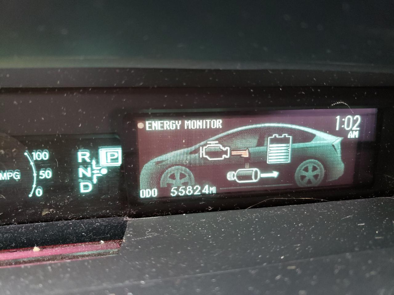 Photo 8 from auction – 2014 TOYOTA PRIUS with VIN JTDKN3DU4E0389659