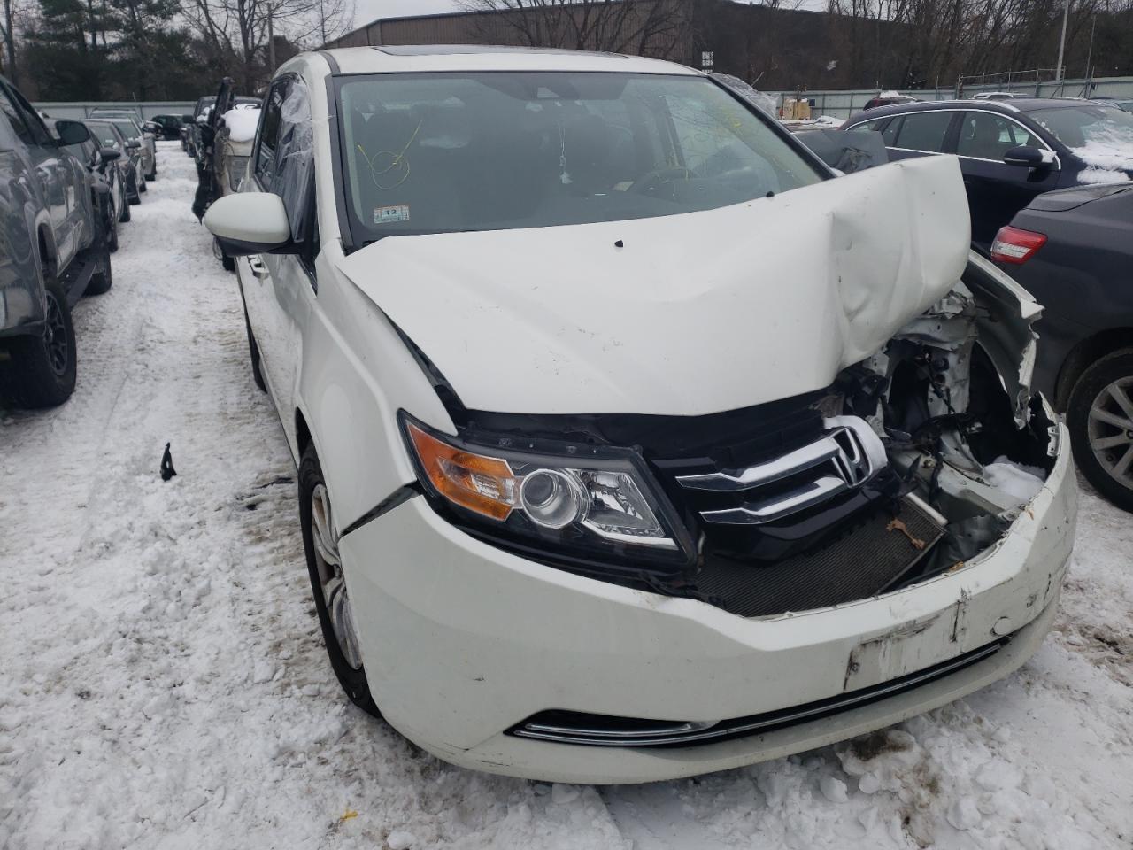 HONDA ODYSSEY EX 2015 with VIN 5FNRL5H69FB109782 - Photo from auction