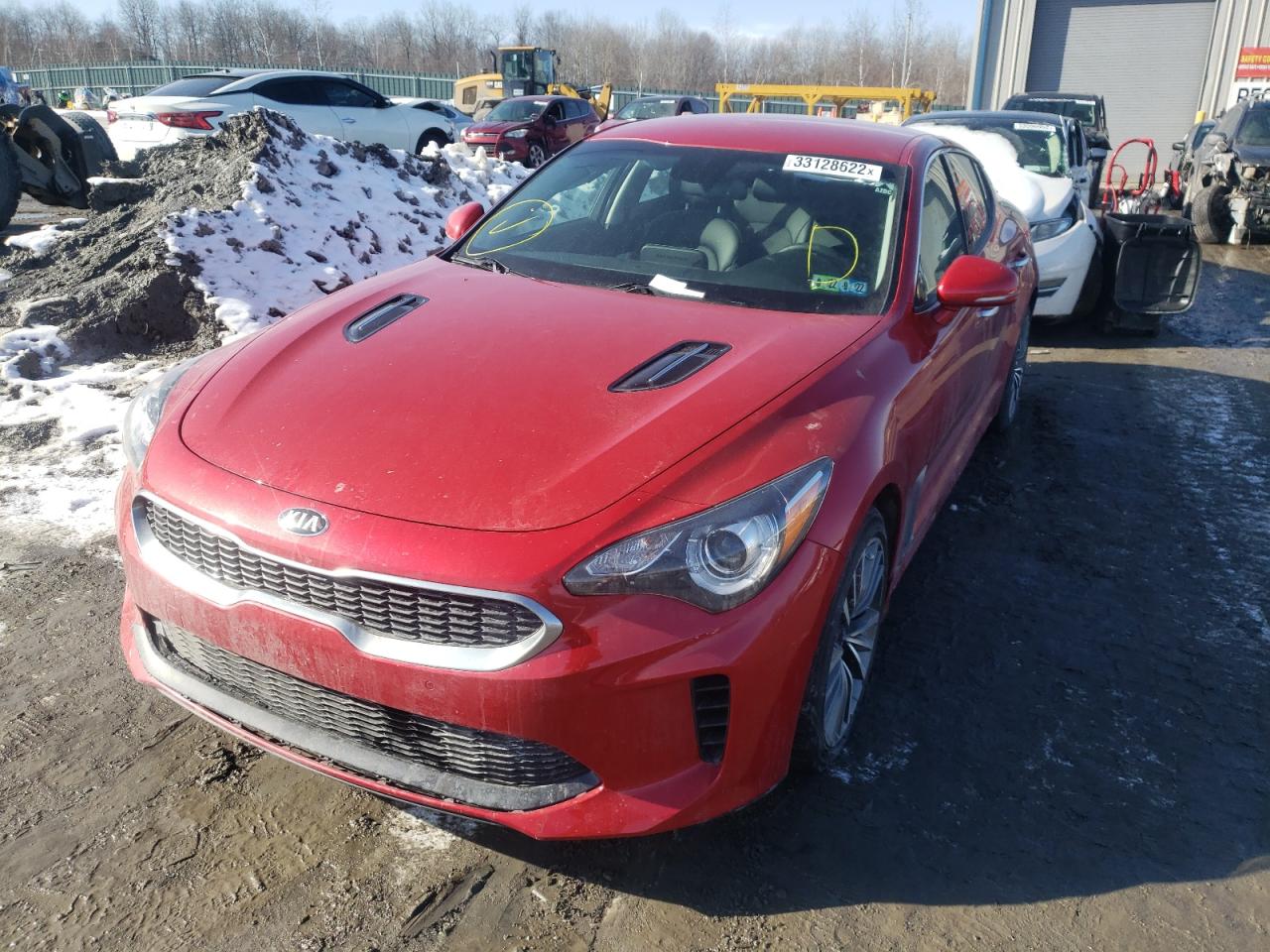 Photo 2 from auction – 2019 KIA STINGER with VIN KNAE15LA2K6043899