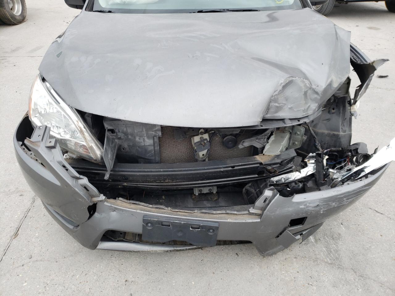 Photo 9 from auction – 2015 NISSAN SENTRA S with VIN 3N1AB7AP0FL691712