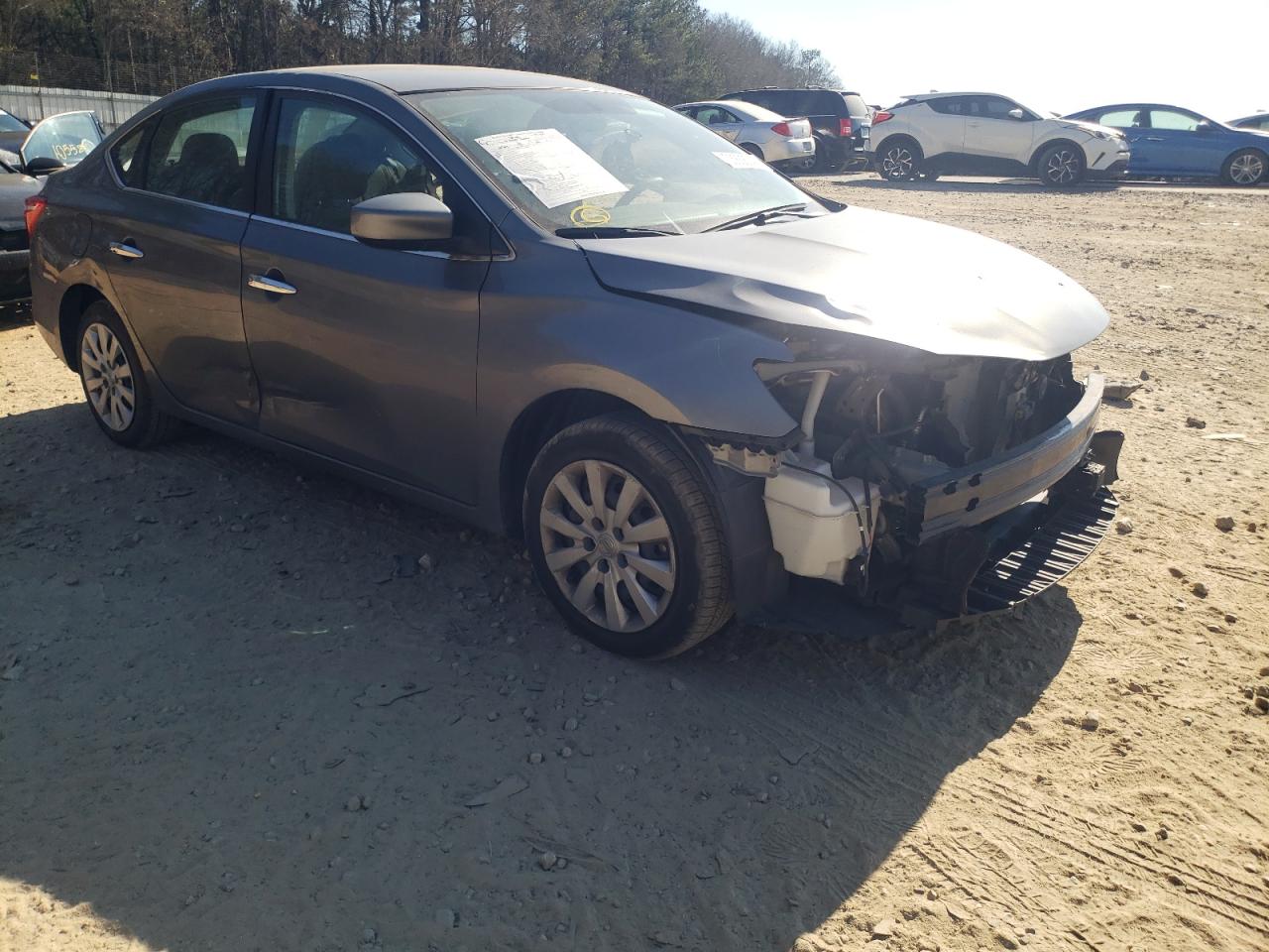 Photo 1 from auction – 2018 NISSAN SENTRA S with VIN 3N1AB7AP1JY242079