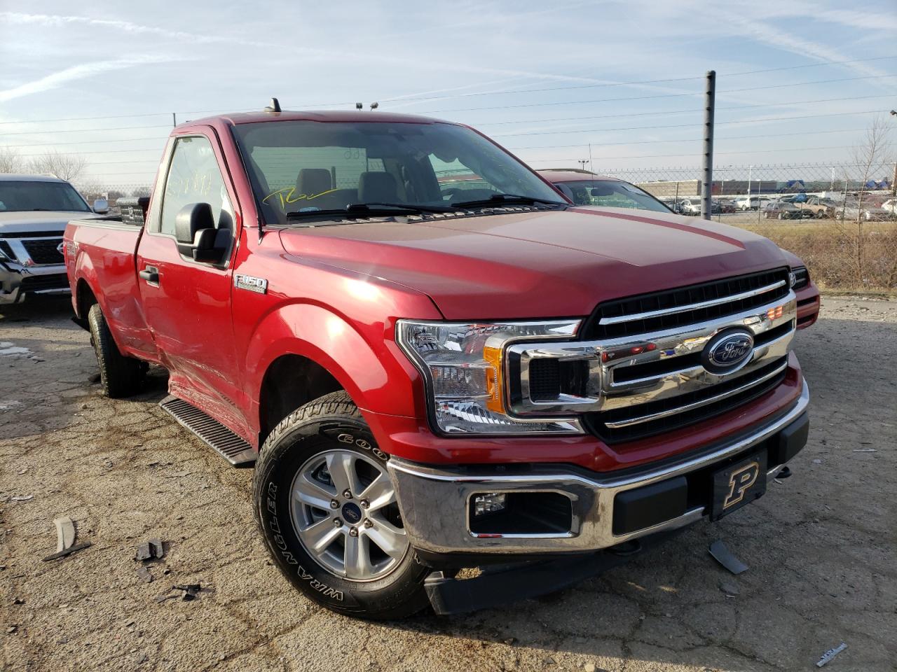 FORD F150 2019 with VIN 1FTMF1EP2KKD69395 - Photo from auction