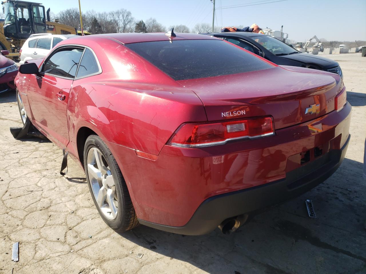 Photo 3 from auction – 2014 CHEVROLET CAMARO LT with VIN 2G1FB1E34E9136697