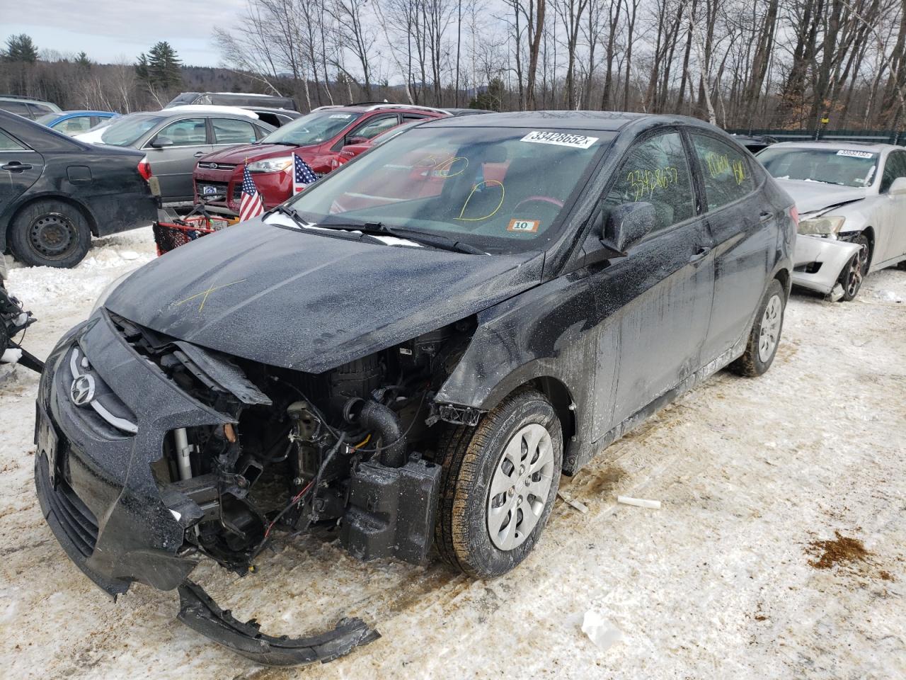 Photo 2 from auction – 2017 HYUNDAI ACCENT SE with VIN KMHCT4AEXHU363492