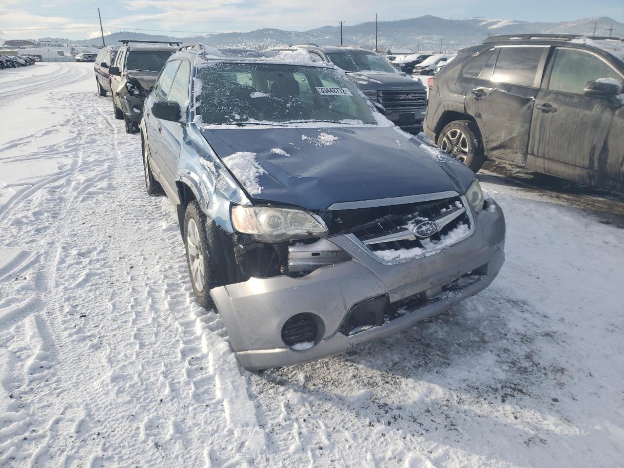 Photo 9 from auction – 2008 SUBARU OUTBACK with VIN 4S4BP60C787337670