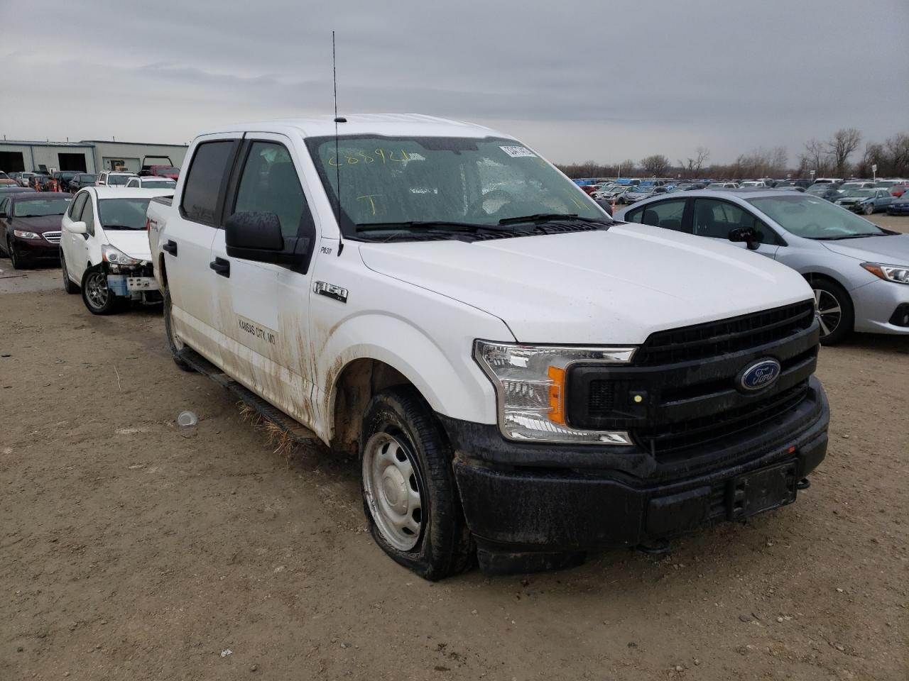 FORD F150 SUPER 2018 with VIN 1FTEW1E56JKC88921 - Photo from auction