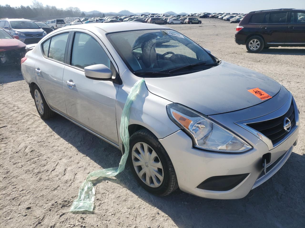 NISSAN VERSA 2015 with VIN 3N1CN7APXFL906657 - Photo from auction
