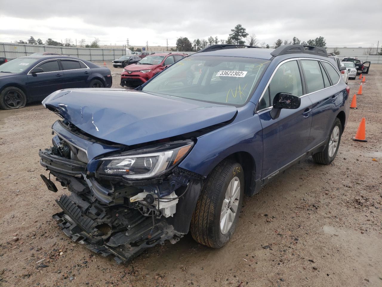 Photo 2 from auction – 2019 SUBARU OUTBACK 2. with VIN 4S4BSABCXK3388979