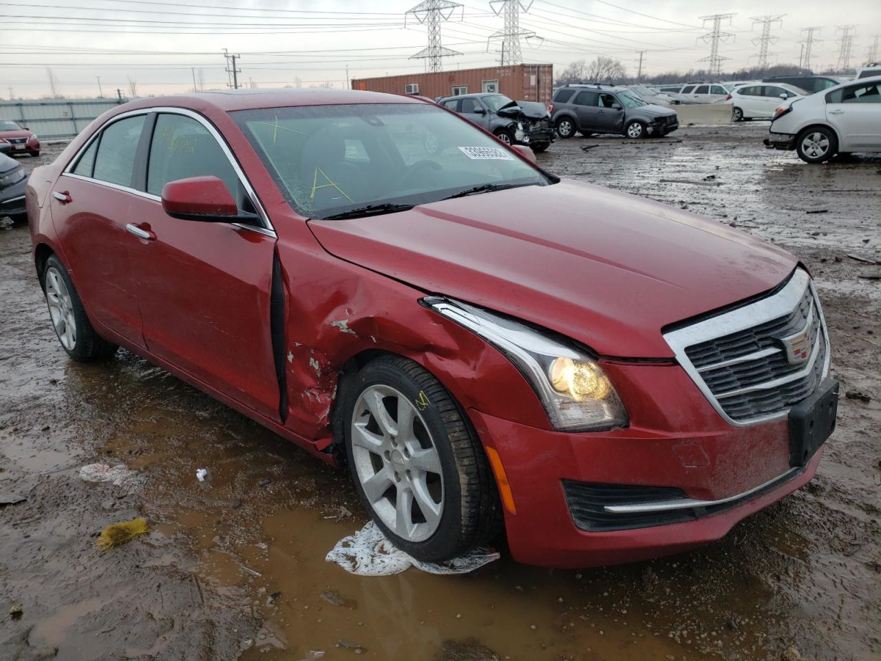 CADILLAC ATS 2015 مع رقم تعريف المركبة 1G6AG5RX4F0134471 - صورة من المزاد