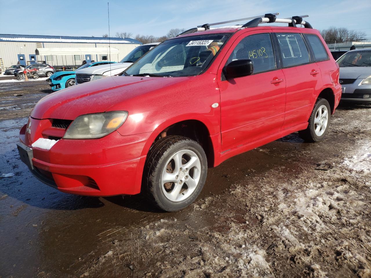 Photo 2 from auction – 2003 MITSUBISHI OUTLANDER with VIN JA4LZ31G73U108686