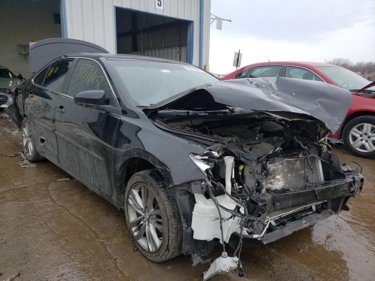 TOYOTA CAMRY LE 2017 with VIN 4T1BF1FK6HU381200 - Photo from auction