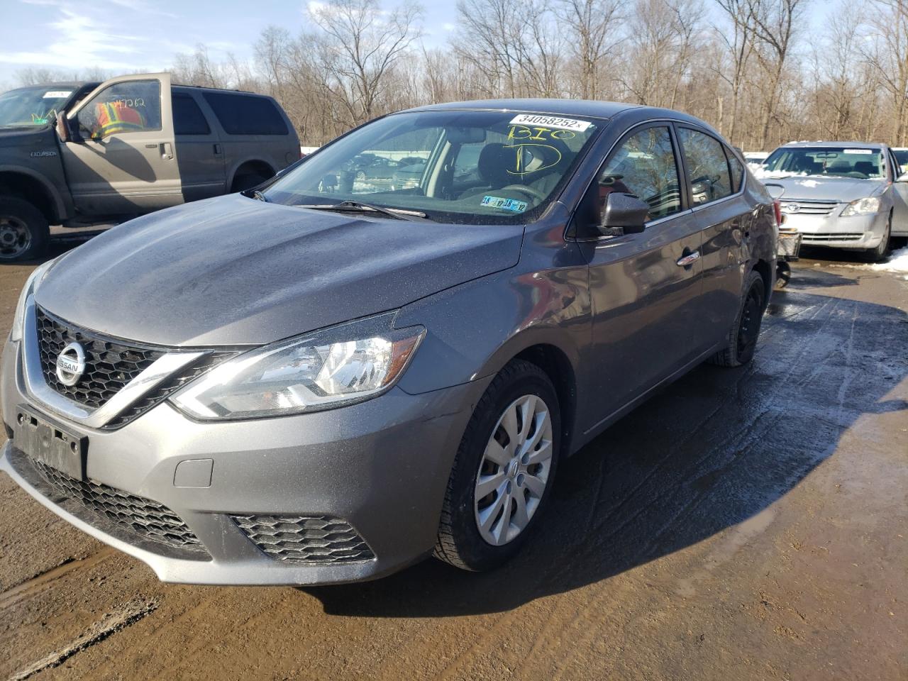 Photo 2 from auction – 2016 NISSAN SENTRA S with VIN 3N1AB7AP2GL637619