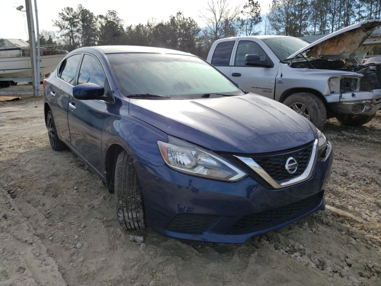 NISSAN SENTRA S 2017 with VIN 3N1AB7AP5HY206003 - Photo from auction