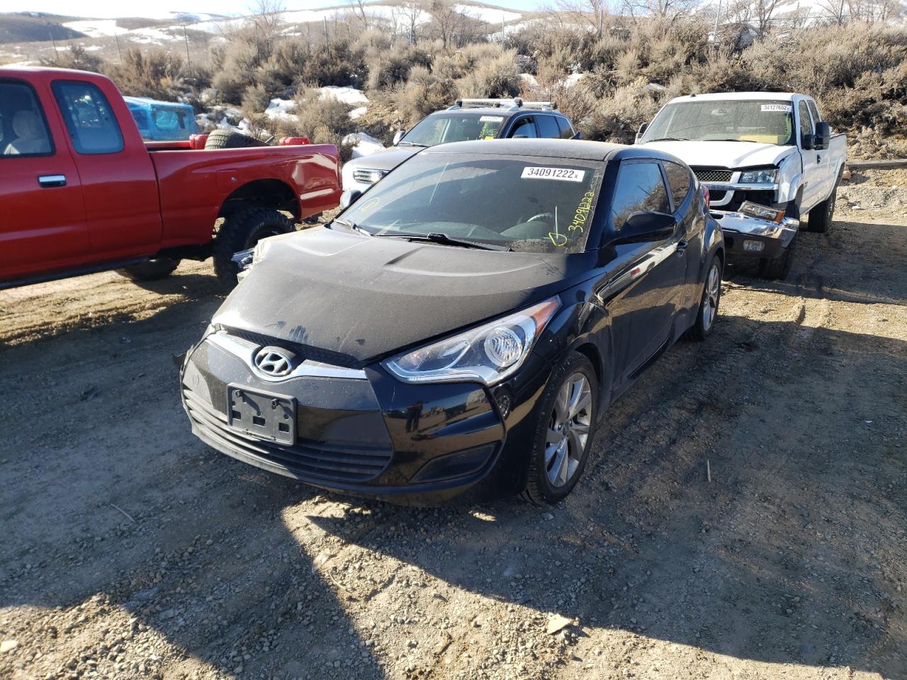 Photo 2 from auction – 2016 HYUNDAI VELOSTER with VIN KMHTC6AD3GU277023