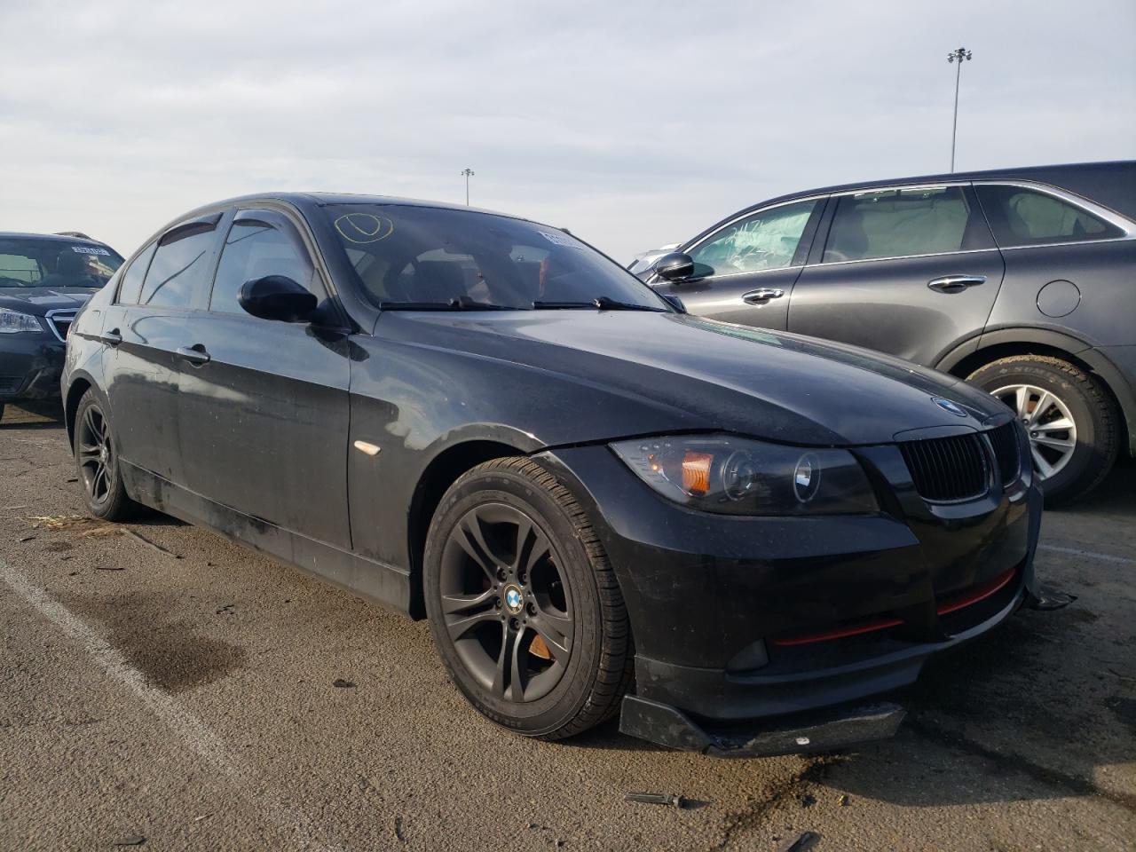 BMW 328 I 2008 with VIN WBAVA335X8P143517 - Photo from auction