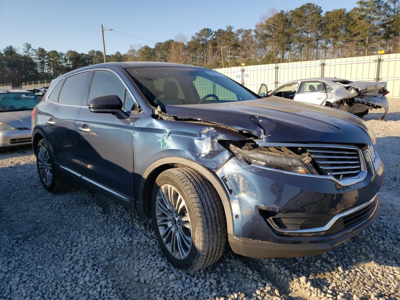 LINCOLN MKX RESERV 2017 with VIN 2LMPJ6LP2HBL34337 - Photo from auction
