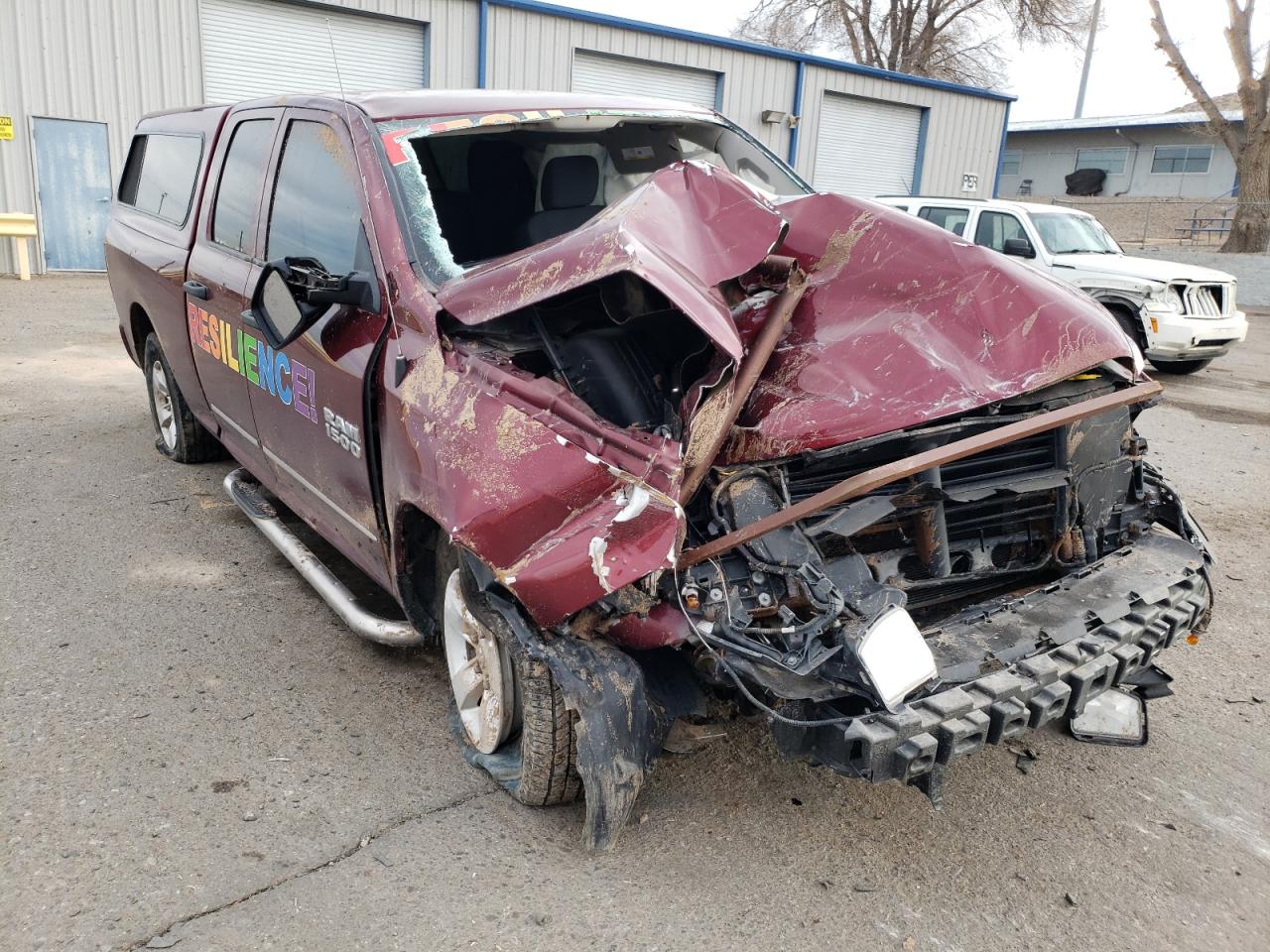 RAM 1500 ST 2018 with VIN 1C6RR6FG6JS290763 - Photo from auction