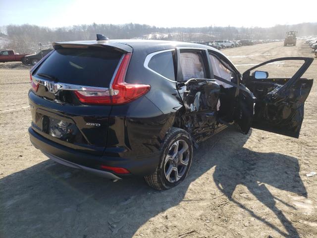 Photo 4 from auction – 2018 HONDA CR-V EX with VIN 7FARW2H55JE079352