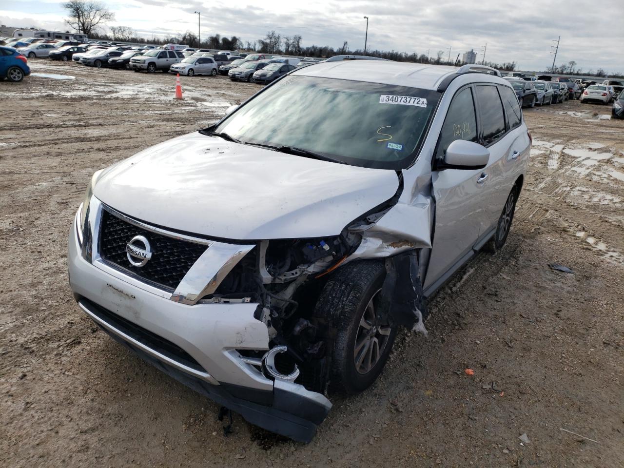 Photo 2 from auction – 2014 NISSAN PATHFINDER with VIN 5N1AR2MN1EC674896
