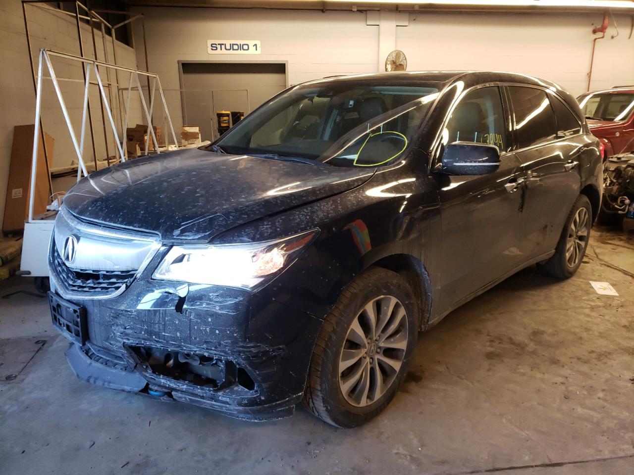 Photo 2 from auction – 2016 ACURA MDX TECHNO with VIN 5FRYD4H65GB005969