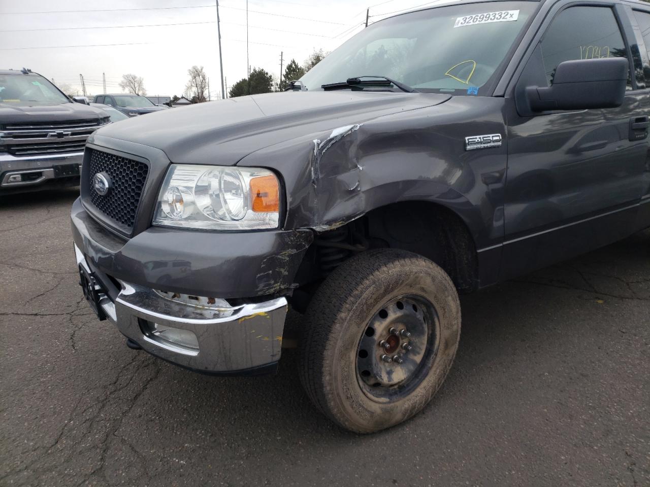 Photo 9 from auction – 2004 FORD F150 with VIN 1FTPX14554FA34167