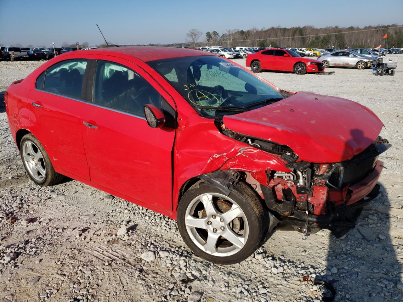 Photo 1 from auction – 2015 CHEVROLET SONIC LTZ with VIN 1G1JE5SB4F4125093