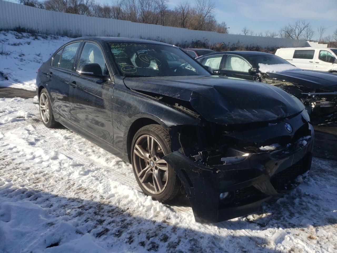 BMW 328 XI 2015 with VIN WBA3B3C56FF546868 - Photo from auction