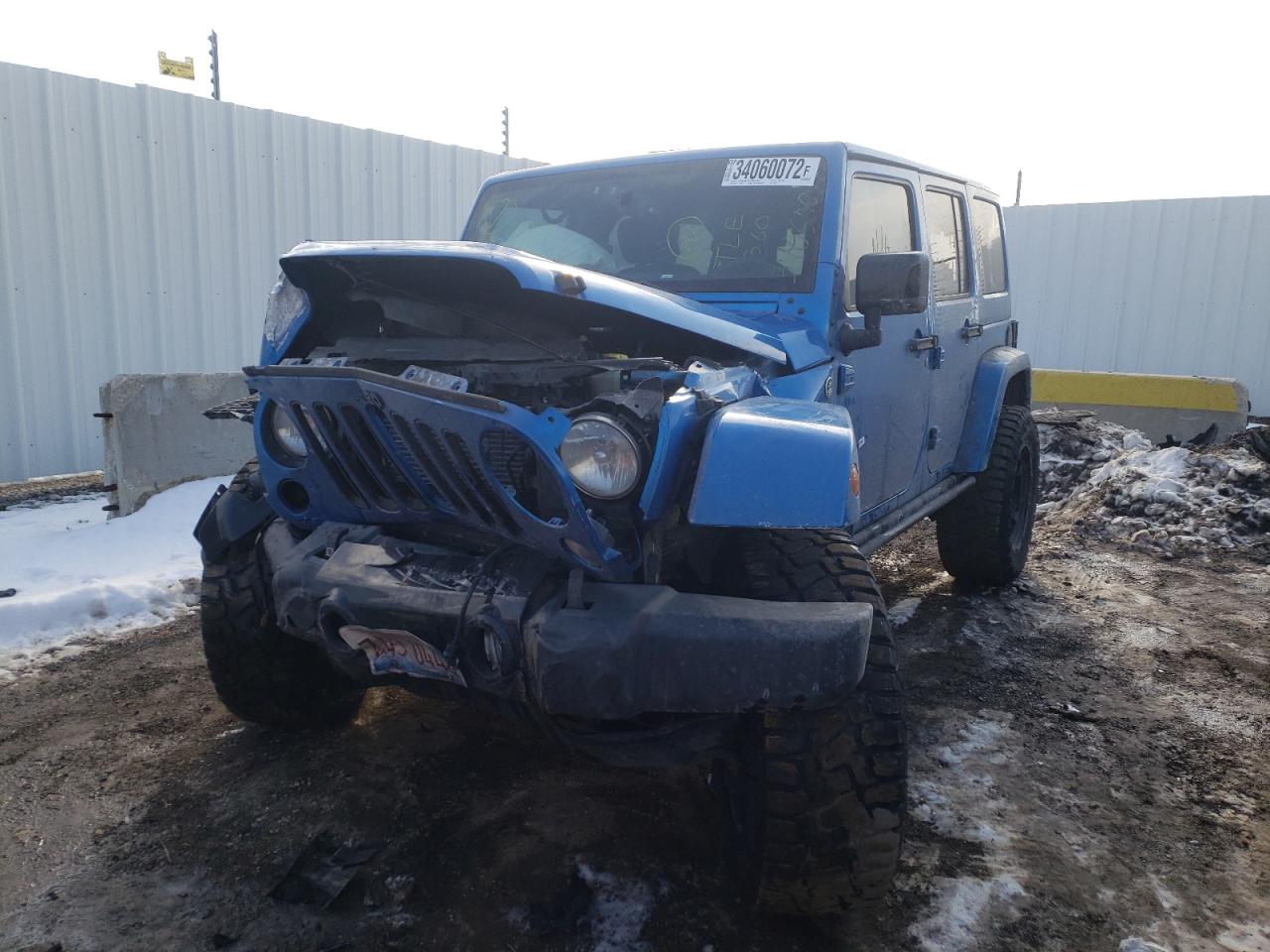 Photo 9 from auction – 2015 JEEP WRANGLER U with VIN 1C4BJWEG5FL719444