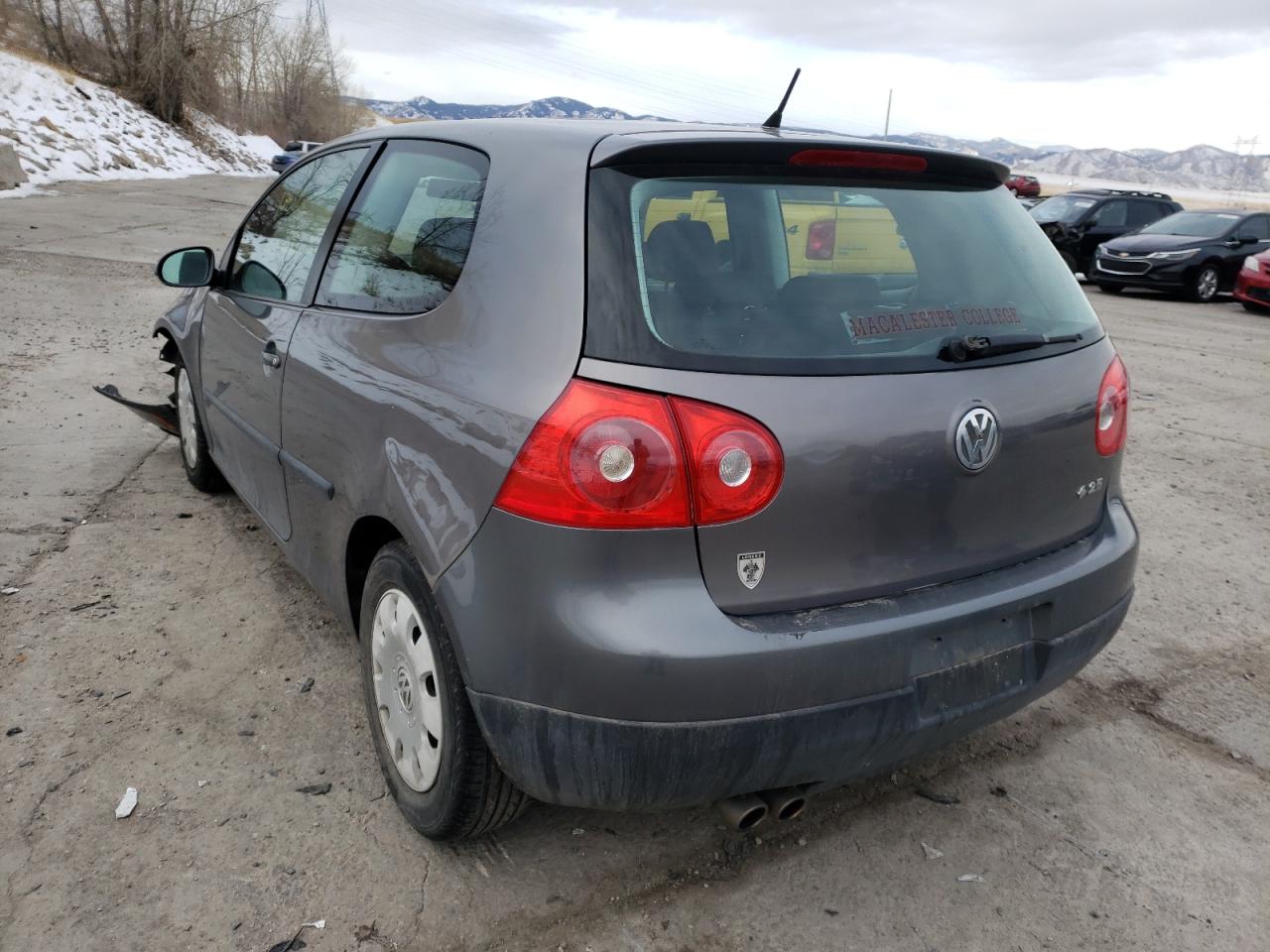 Photo 3 from auction – 2008 VOLKSWAGEN RABBIT with VIN WVWAA71K98W165371