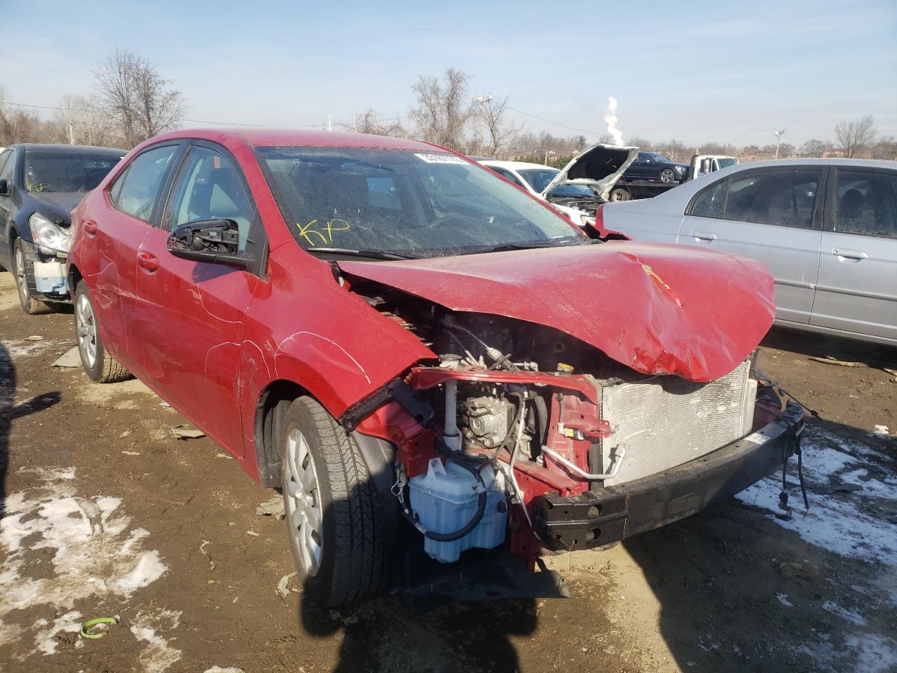 Photo 1 from auction – 2016 TOYOTA COROLLA L with VIN 2T1BURHE7GC695367