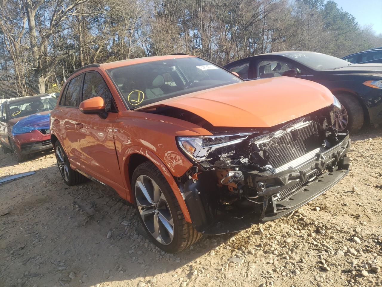 Photo 1 from auction – 2021 AUDI Q3 PREMIUM with VIN WA1EECF38M1153195