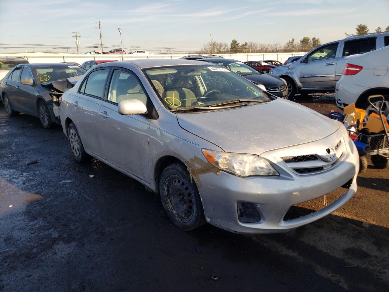 TOYOTA COROLLA BA 2011 with VIN 2T1BU4EE0BC727981 - Photo from auction