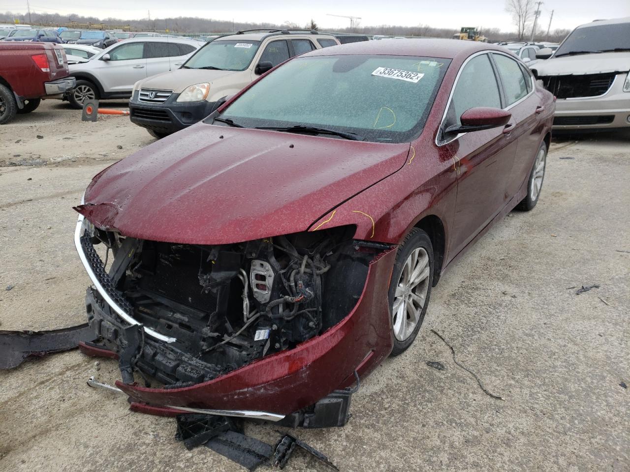 Photo 2 from auction – 2015 CHRYSLER 200 LIMITE with VIN 1C3CCCAB2FN729817