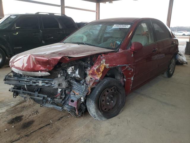 Photo 2 from auction – 2009 KIA SPECTRA EX with VIN KNAFE221995609615