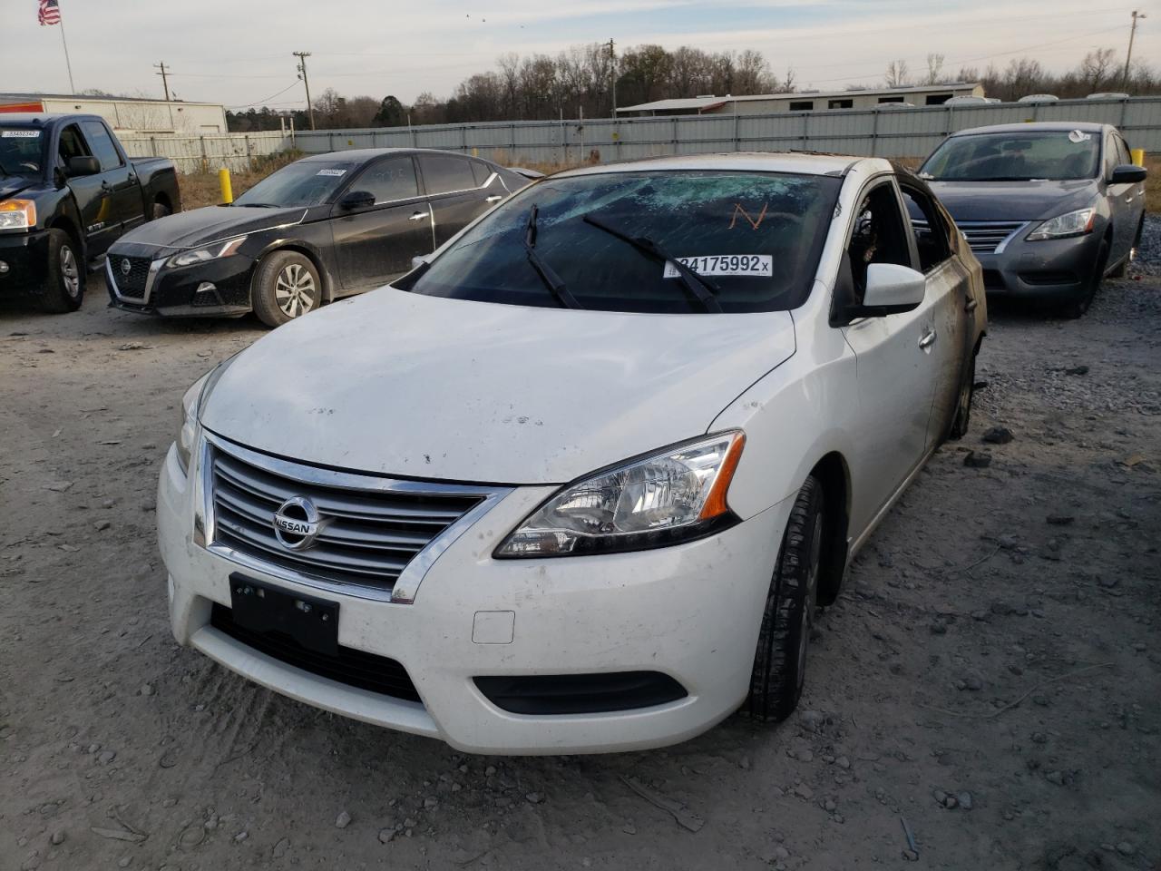 Photo 2 from auction – 2014 NISSAN SENTRA S with VIN 3N1AB7AP6EY268554