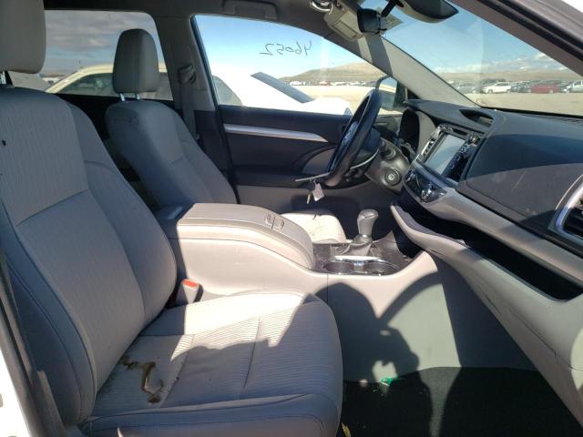 Photo 5 from auction – 2018 TOYOTA HIGHLANDER with VIN 5TDBZRFH2JS490696