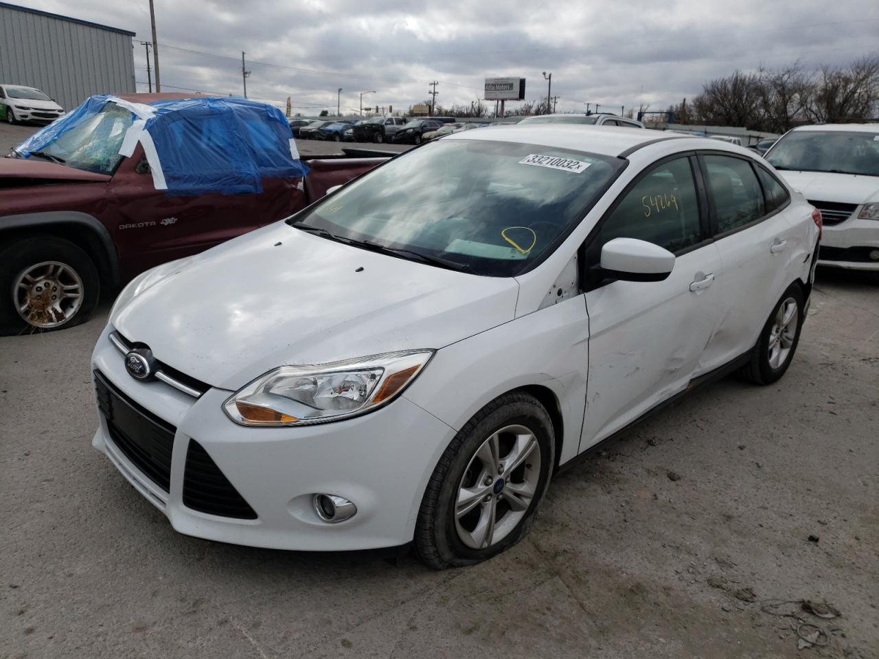 Photo 2 from auction – 2012 FORD FOCUS SE with VIN 1FAHP3F22CL466224