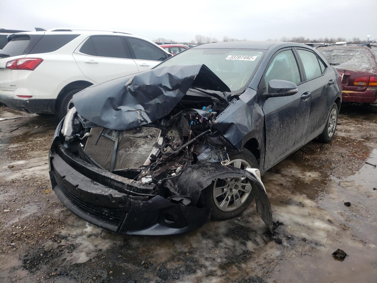 Photo 2 from auction – 2015 TOYOTA COROLLA L with VIN 2T1BURHE7FC470042