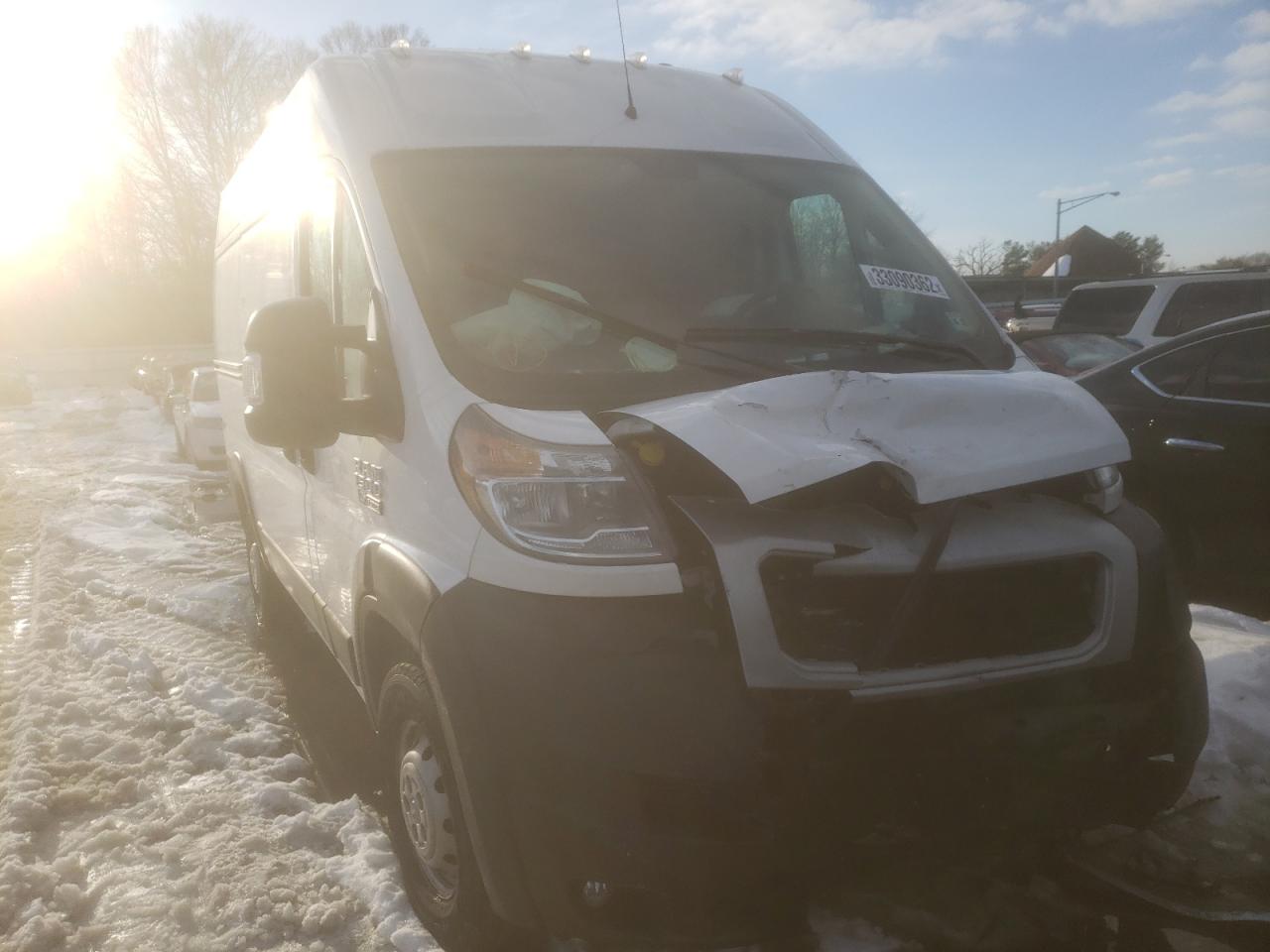 RAM PROMASTER 2021 with VIN 3C6LRVBG0ME525395 - Photo from auction