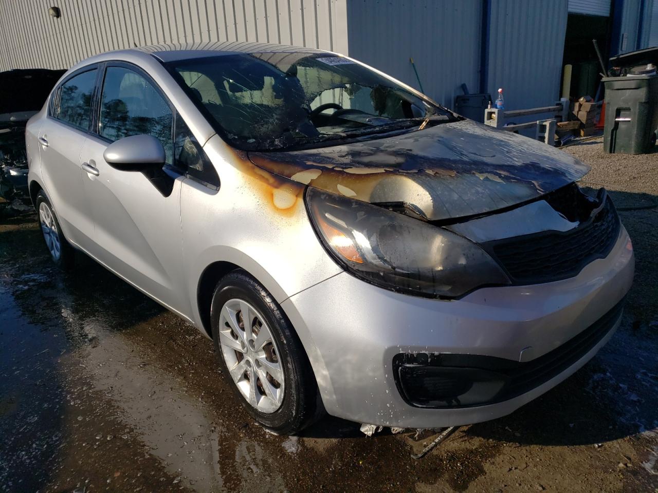 KIA RIO LX 2015 with VIN KNADM4A32F6442335 - Photo from auction