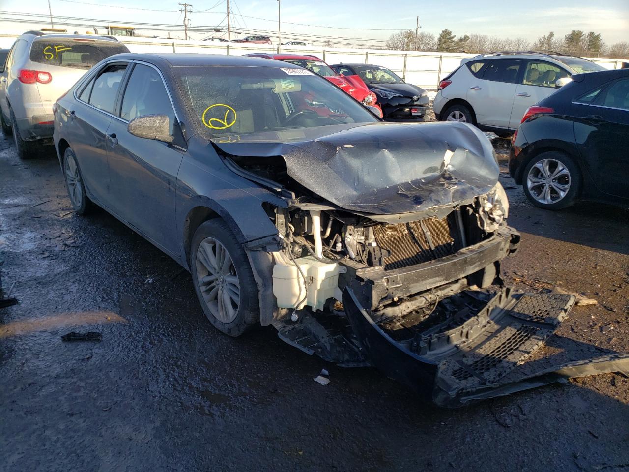 TOYOTA CAMRY LE 2015 with VIN 4T1BF1FK5FU003947 - Photo from auction