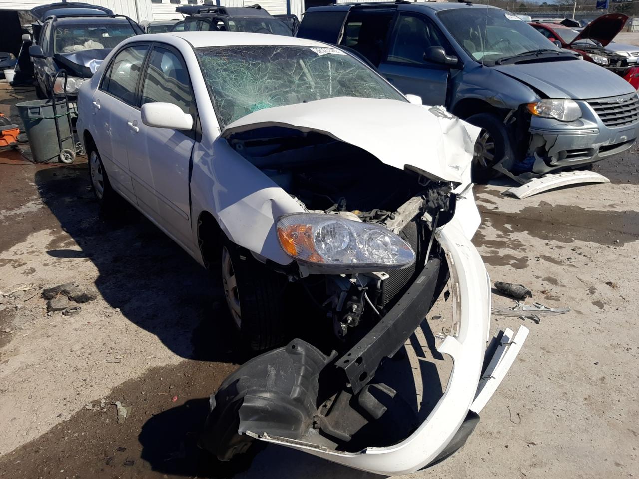 TOYOTA COROLLA 2004 with VIN 1NXBR32EX4Z286961 - Photo from auction