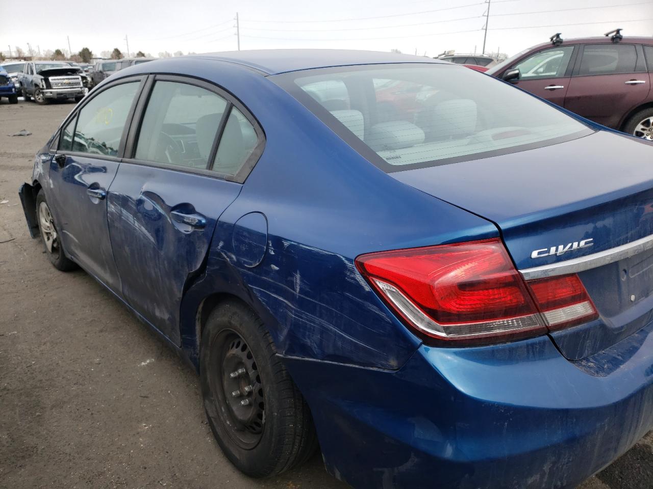 Photo 9 from auction – 2015 HONDA CIVIC LX with VIN 19XFB2F53FE281620