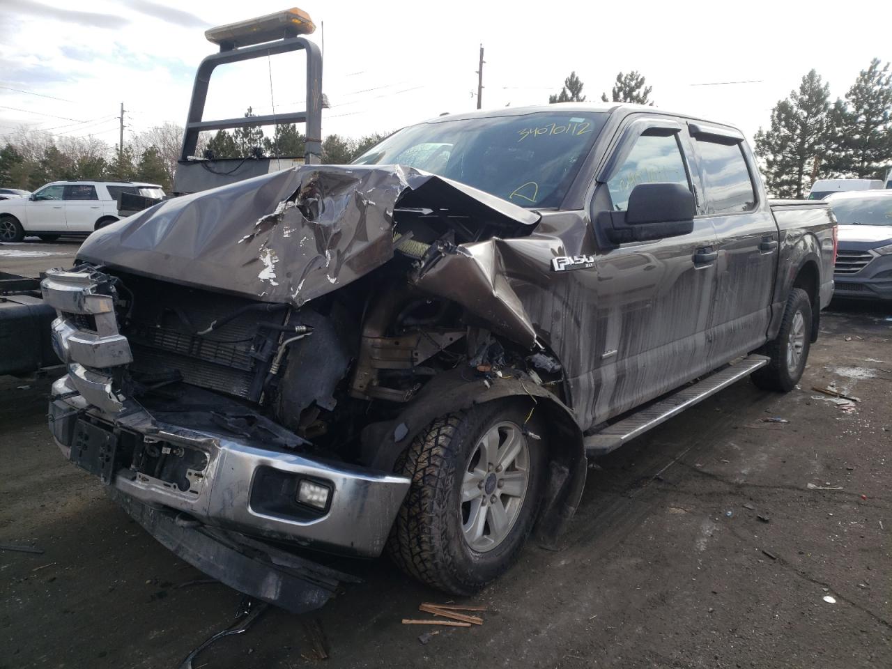 Photo 2 from auction – 2015 FORD F150 SUPER with VIN 1FTEW1EP7FKD63523